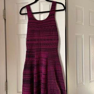 Purple and black tank-top dress!